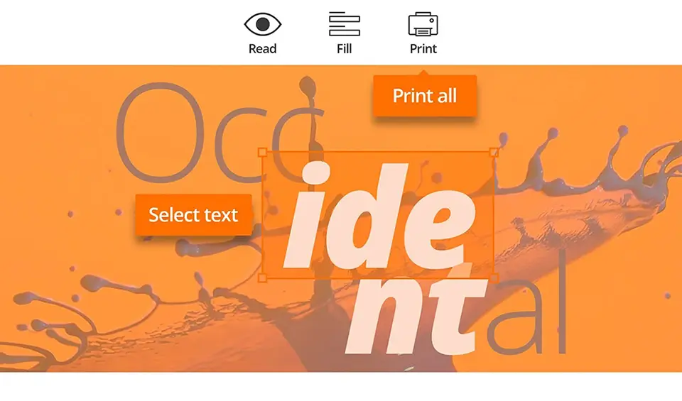 Read and Print